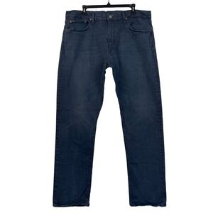 Polo Ralph Lauren Hamilton Relaxed Straight 38x34‎ (Actual 32") Denim Blue Jeans